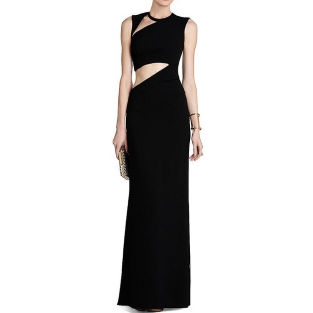 BCBGMAXAZRIA Kimora Cut Out Gown